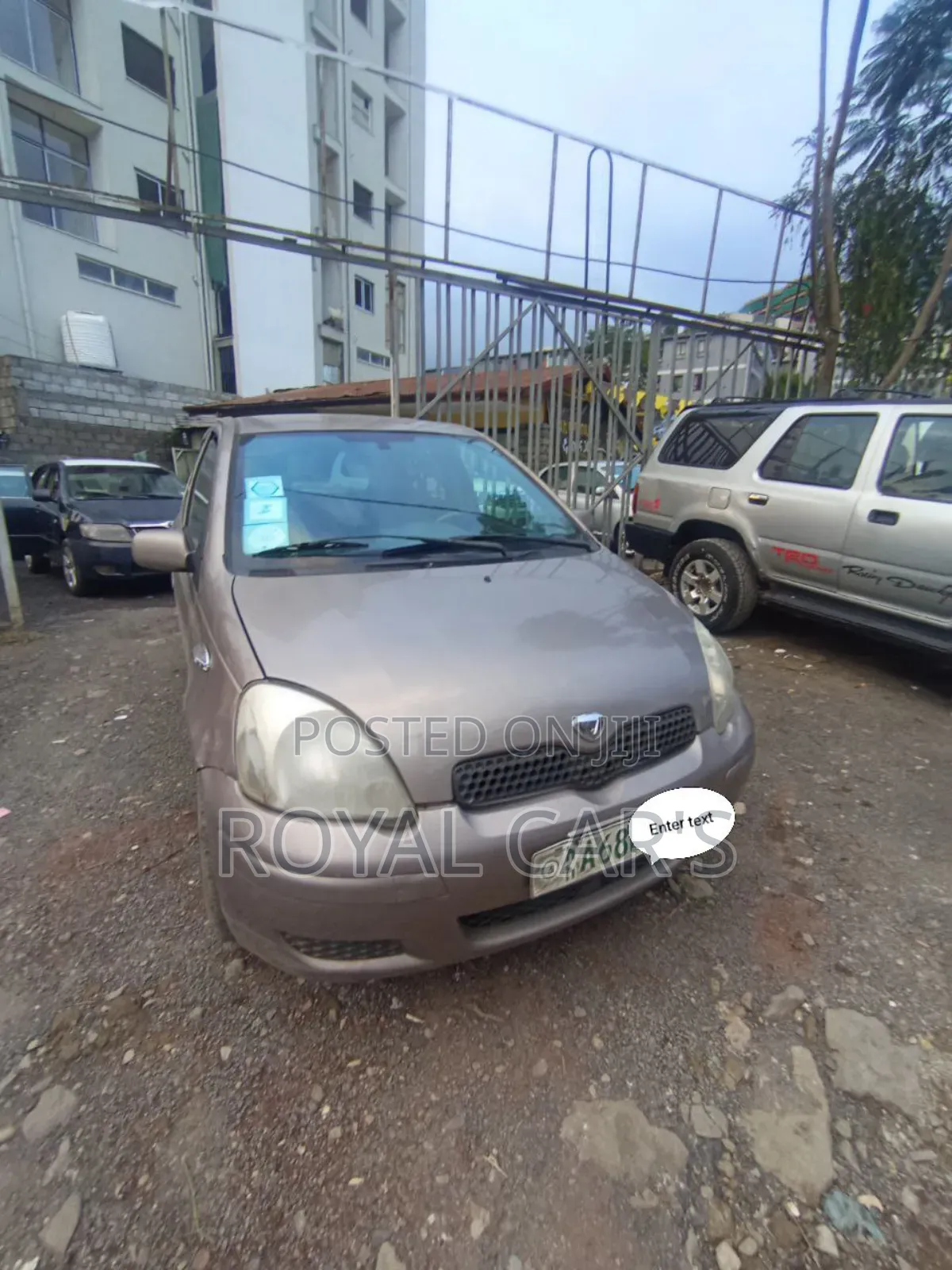 Toyota Vitz 2004 Gray