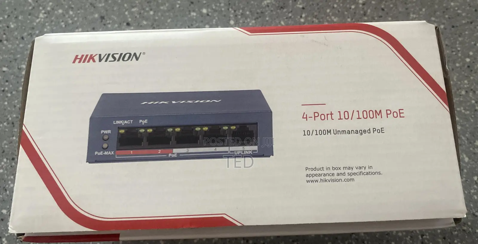 Poe Switch 4-Port Hikvision