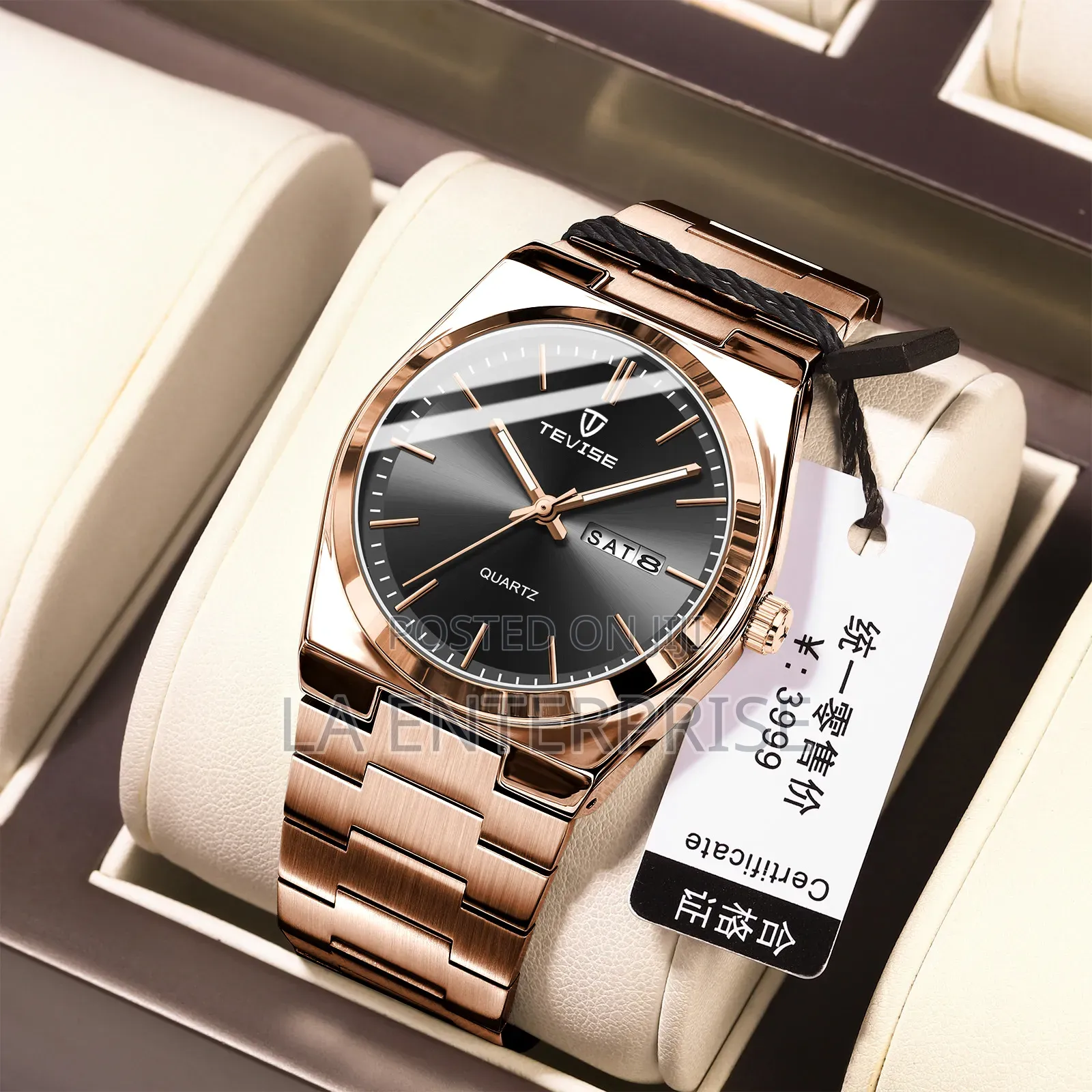 Tevise Quartz Watch 2025
