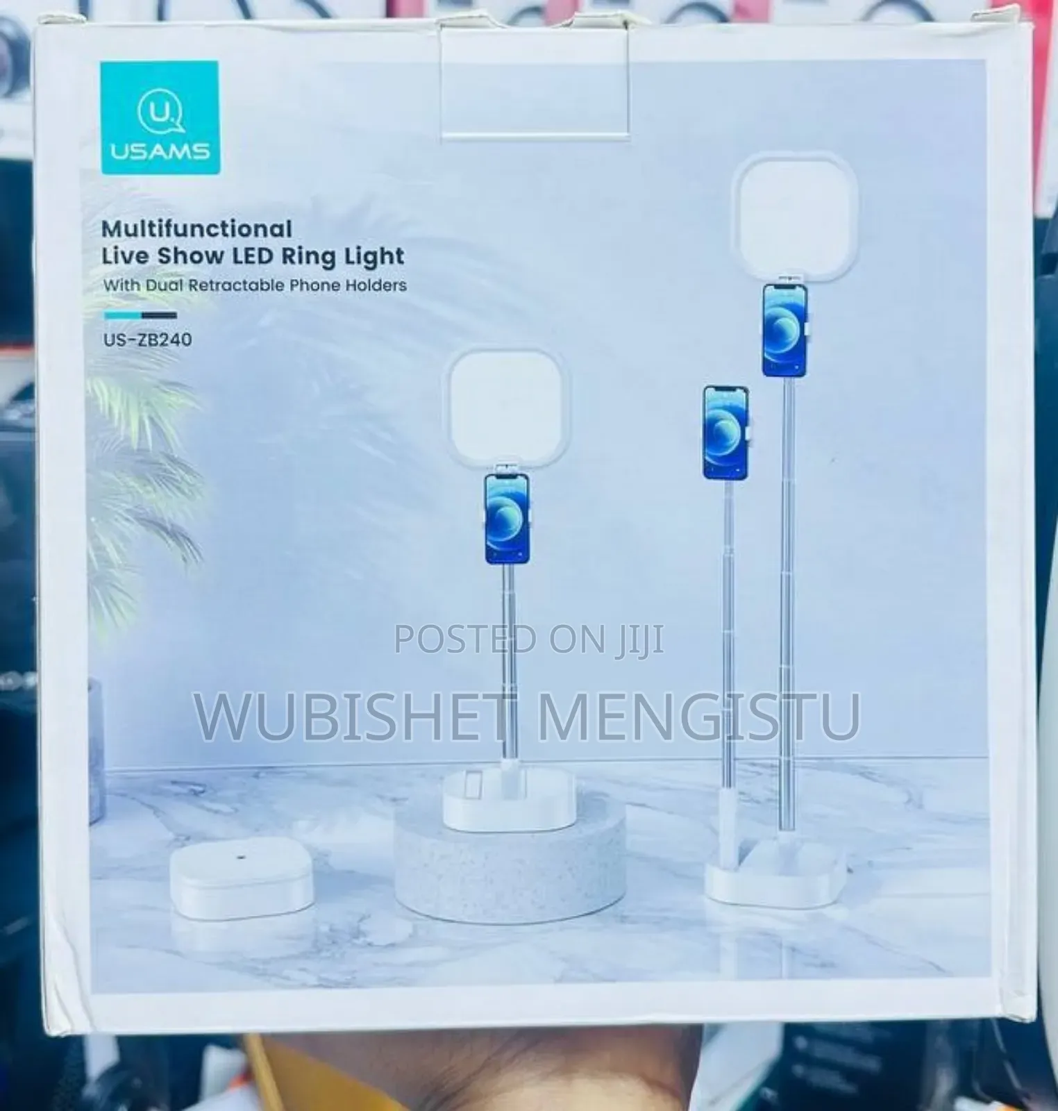 Multifunctional Led Ring Light Us-Zb240