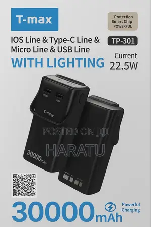 Tmax 30,000 Power Bank