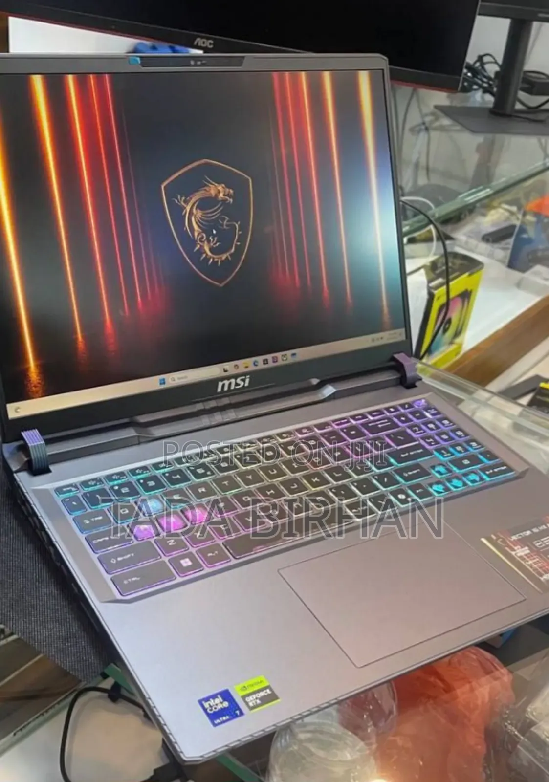 New Laptop MSI GF63 16GB Intel Core I7 SSD 1T