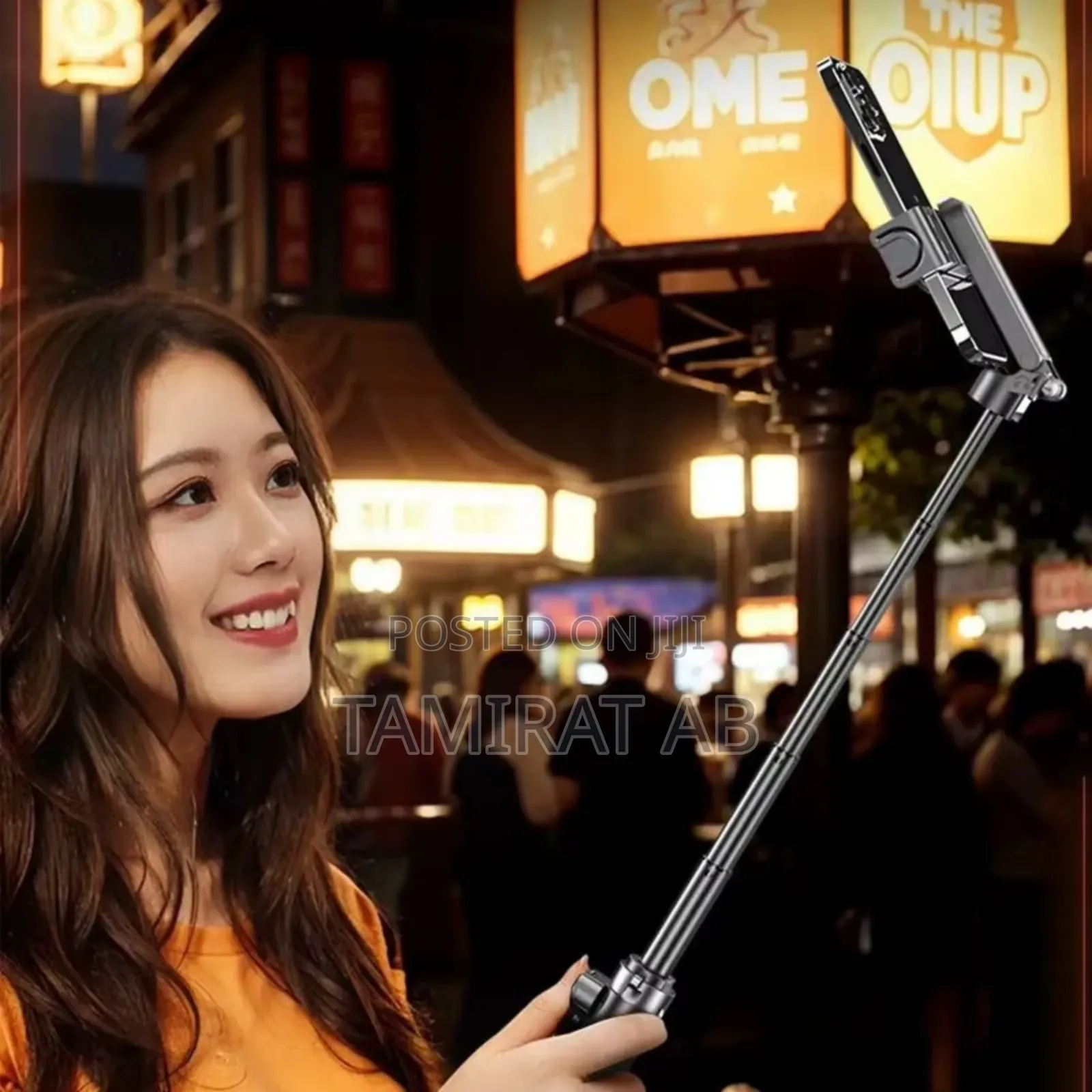 Jc-25h Live Broadcast Selfie Stick / Tripod With Dual Led Fill Lights