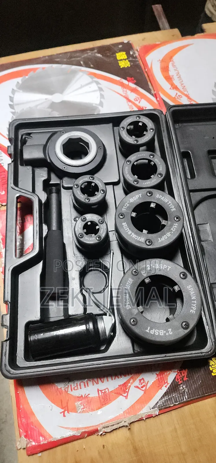 Tap and Die 1/2 - 2" የባንባ ጥርስ ማዉጫ