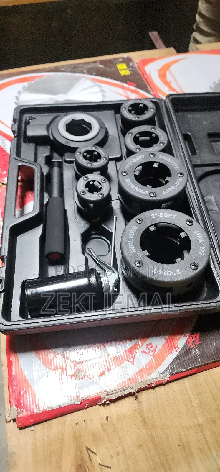 Tap and Die 1/2 - 2" የባንባ ጥርስ ማዉጫ