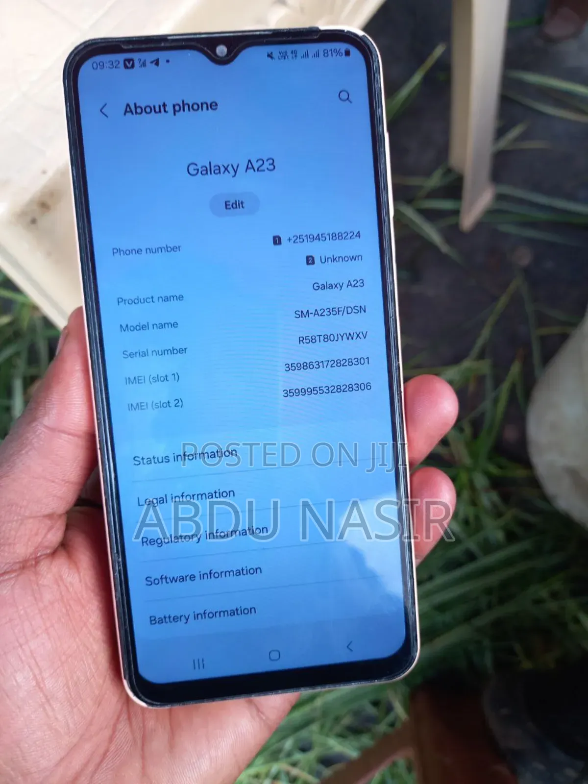 Samsung Galaxy A23 128 GB Pink