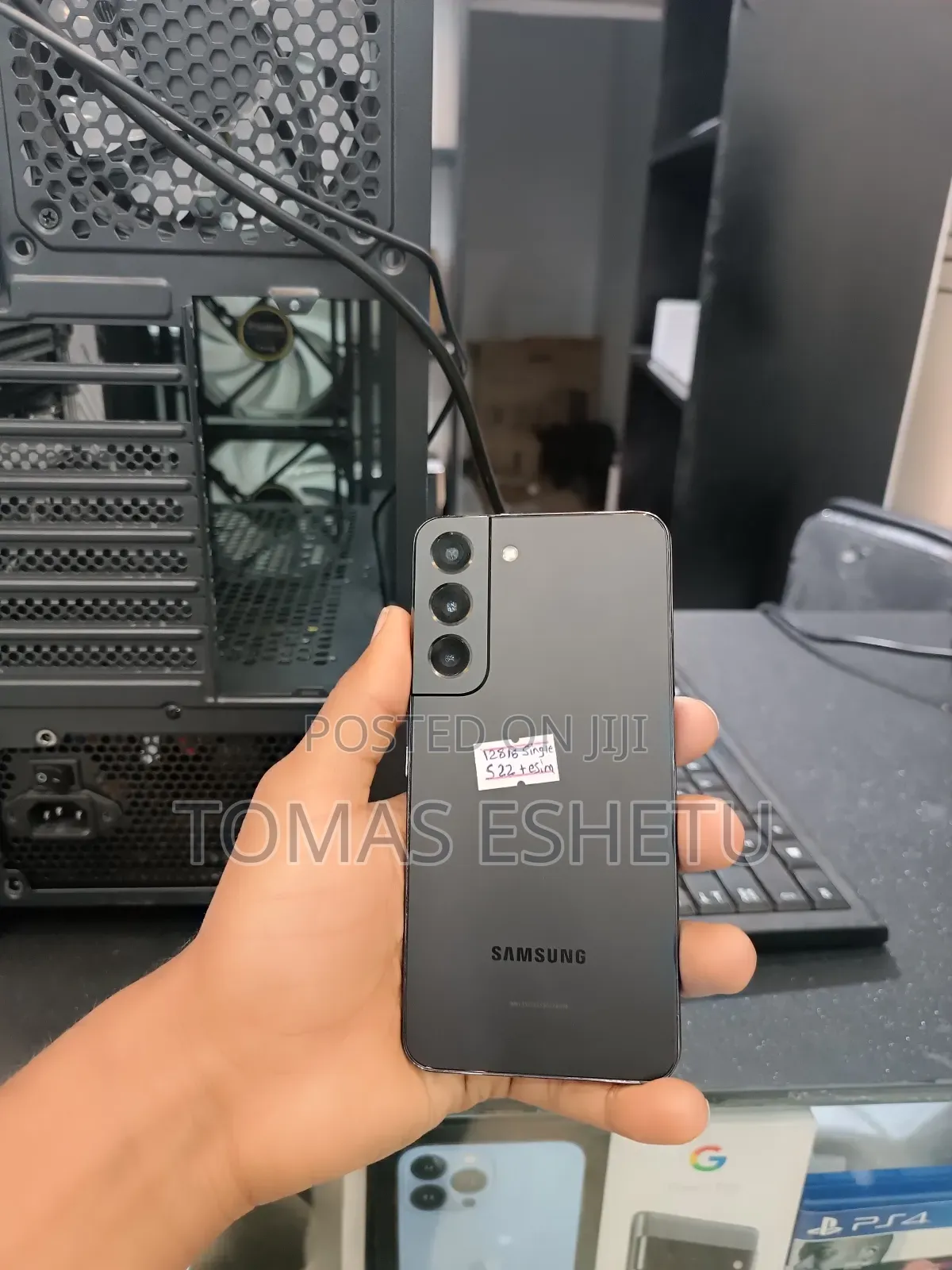 New Samsung Galaxy S22 5G 128 GB Black