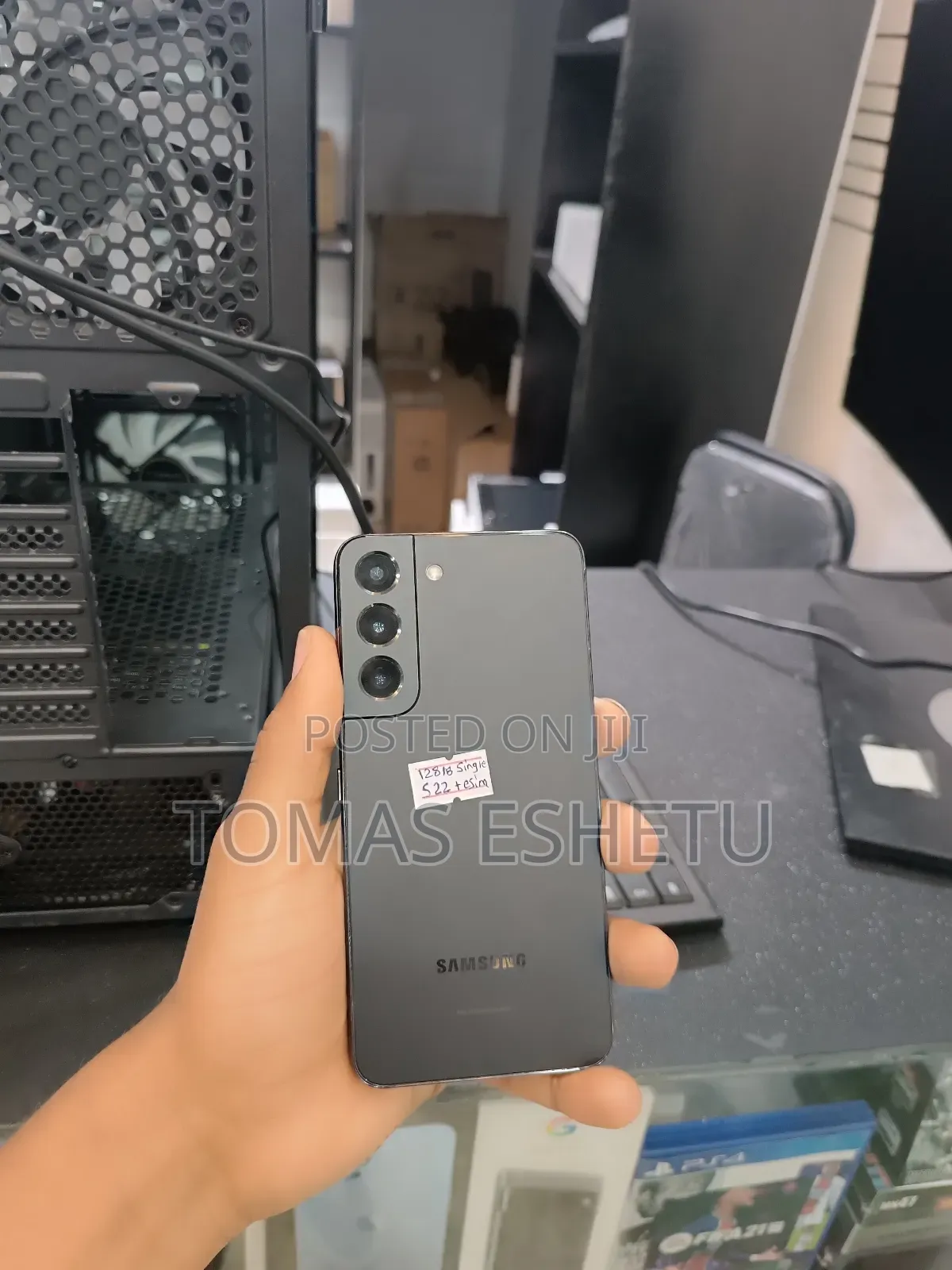 New Samsung Galaxy S22 5G 128 GB Black