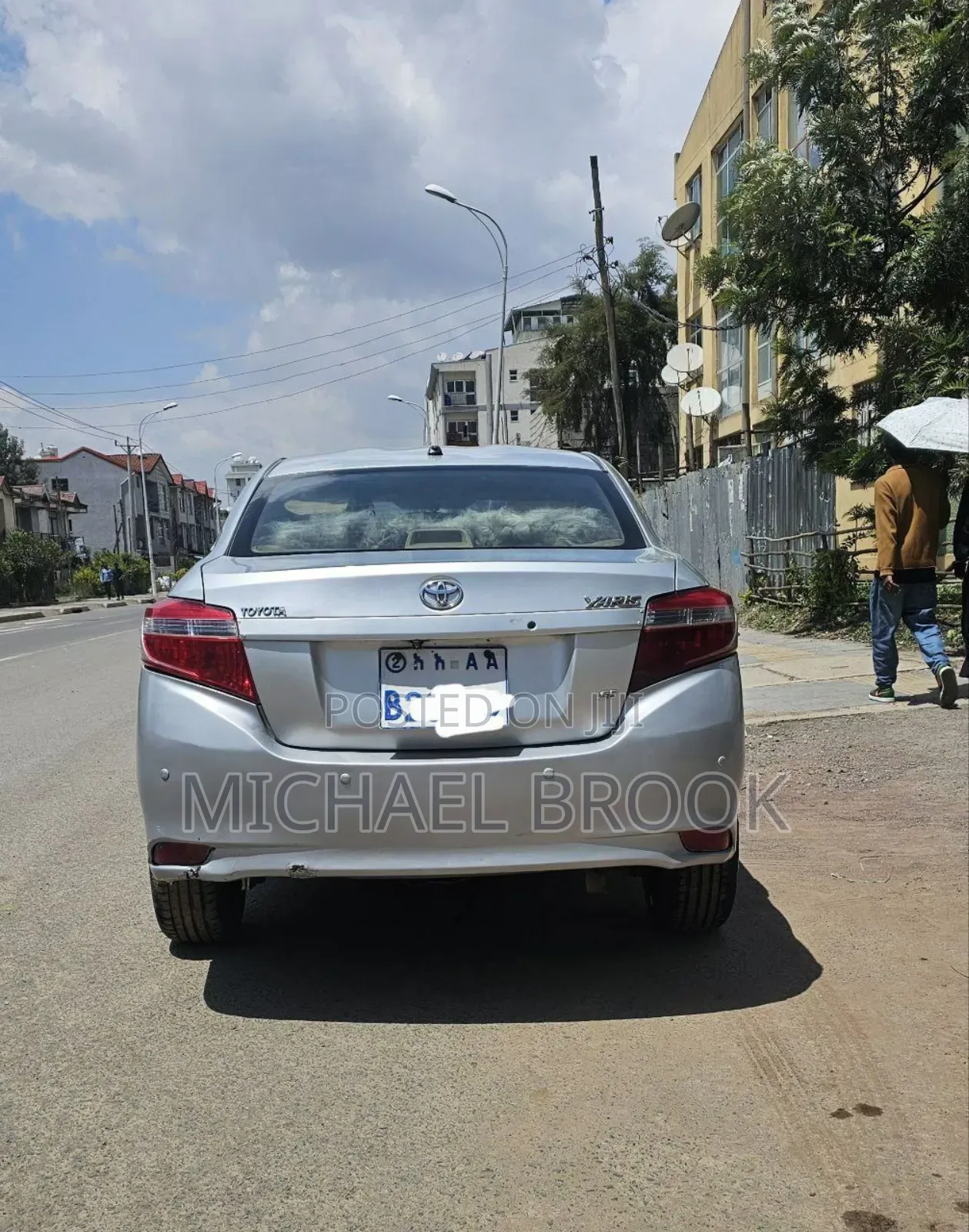 Toyota Yaris 2014 Silver