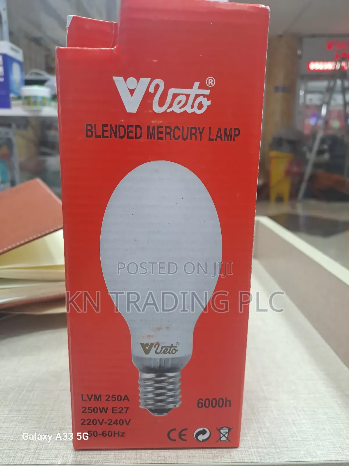 Mercury Lamp 250watt