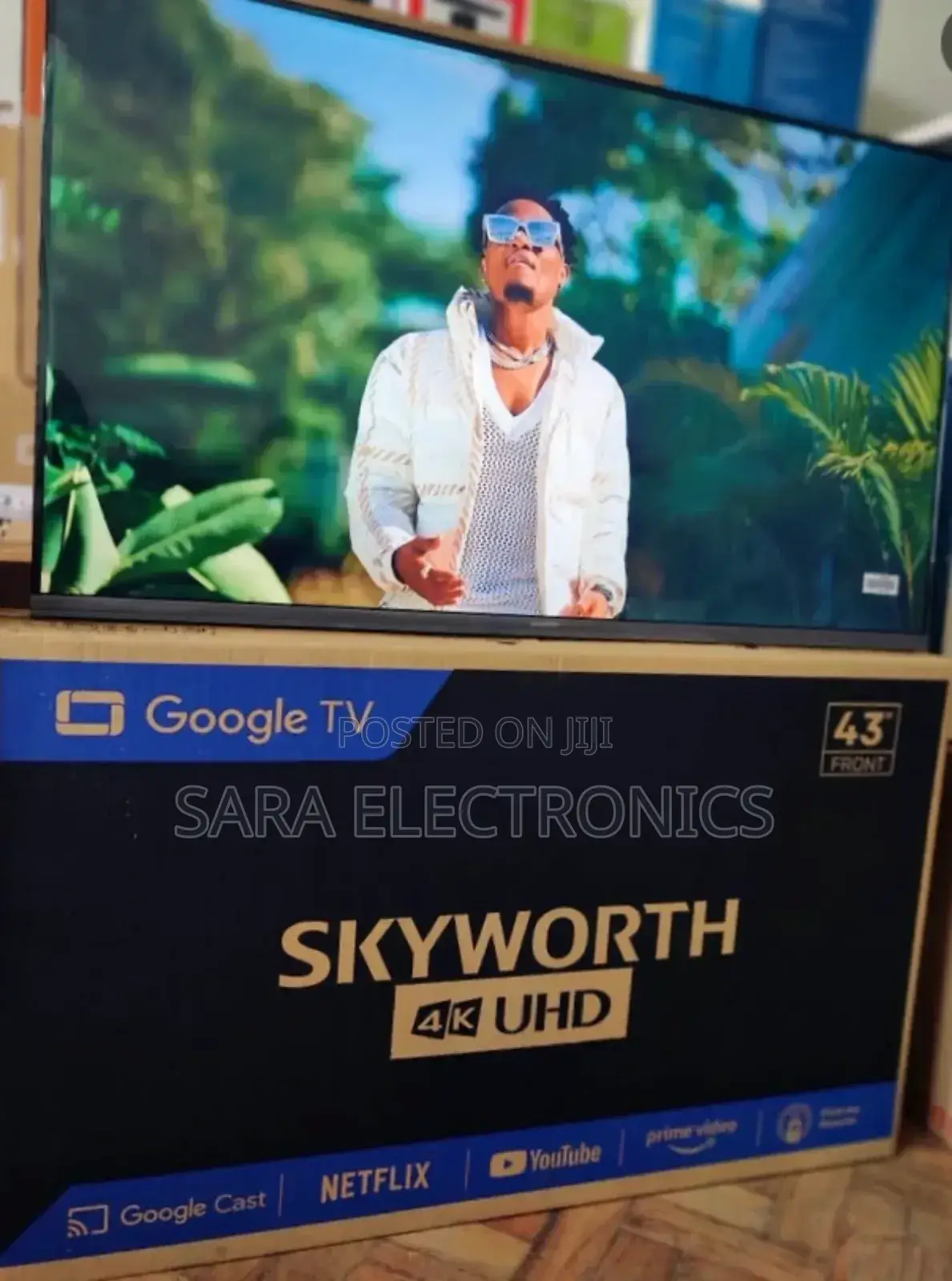 Sky-Worth 43" Google Tv New 2025