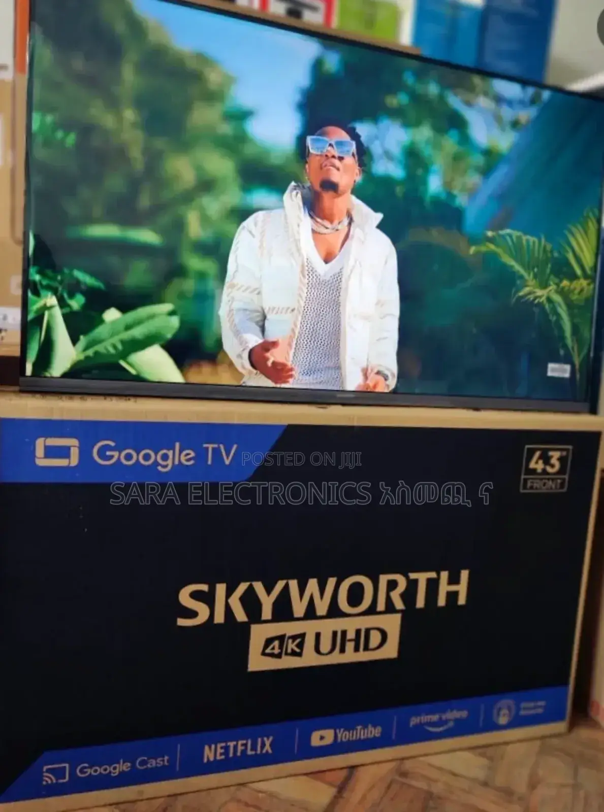 ▤Sky-Worth 43" Google Tv New 2025▤ Free Delivery ▤ Price 60,000