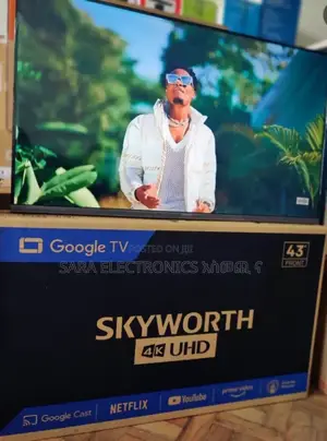 ▤Sky-Worth 43" Google Tv New 2025▤ Free Delivery ▤ Price 60,000