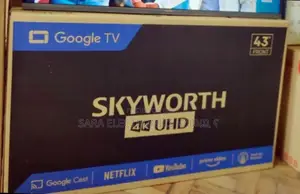 ▤Sky-Worth 43" Google Tv New 2025▤ Free Delivery ▤ Price 60,000