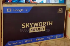 Sky-Worth 43" Google Tv New 2025
