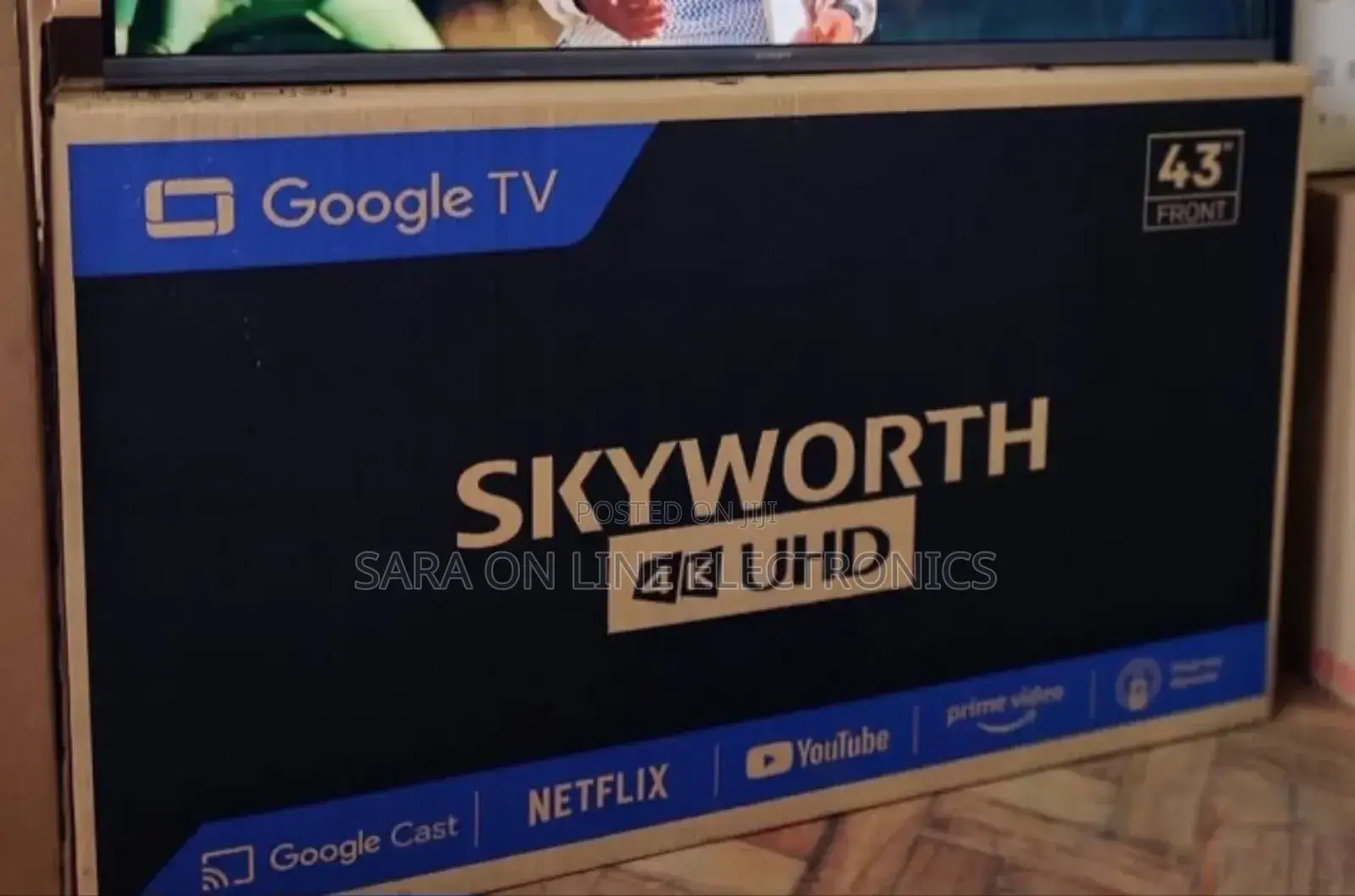 Sky-Worth 43" Google Tv New 2025