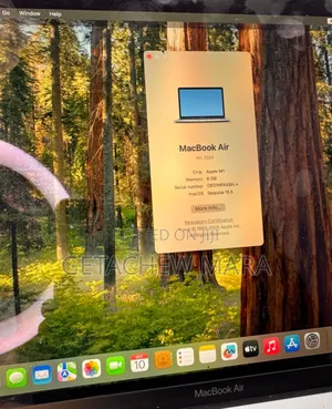 New Laptop Apple MacBook Air 2020 M1 8GB Intel SSD 256GB