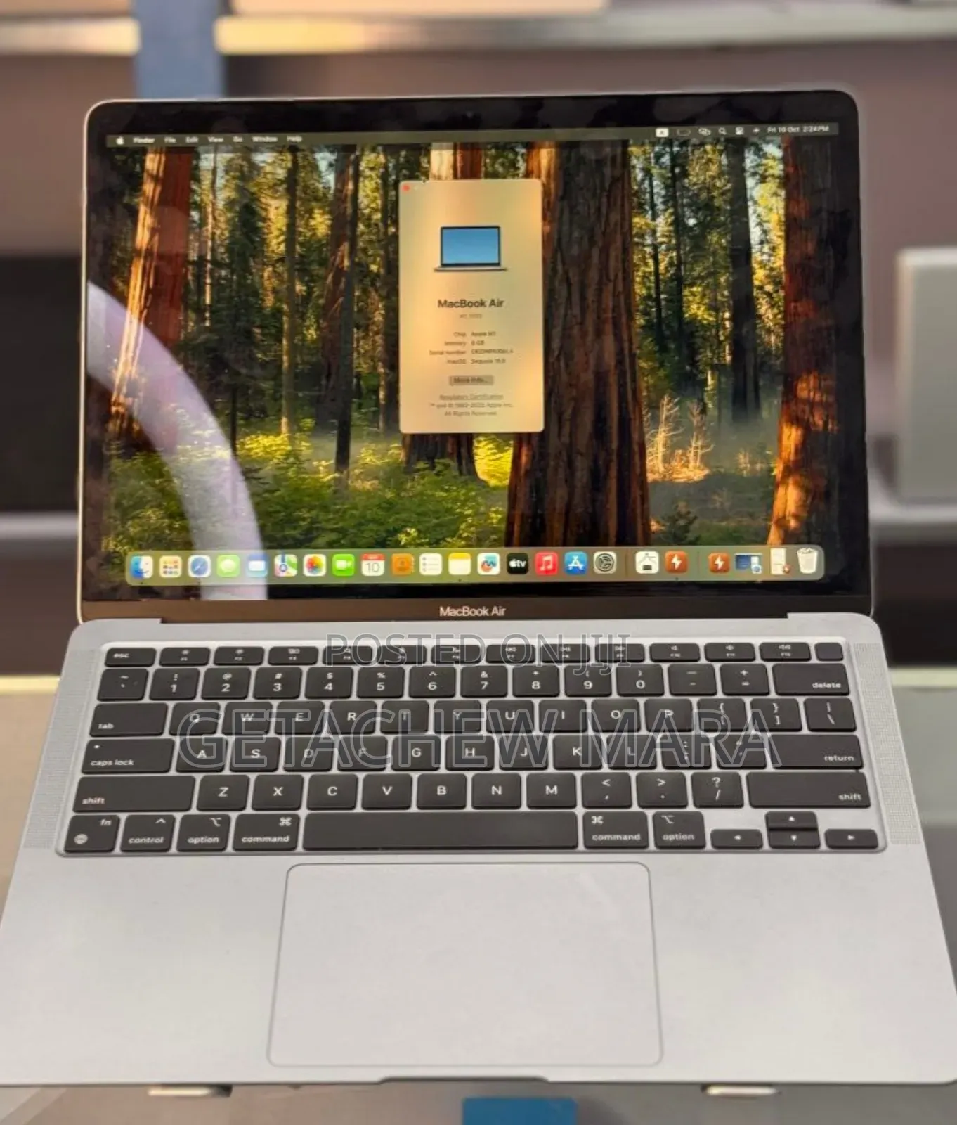 New Laptop Apple MacBook Air 2020 M1 8GB Intel SSD 256GB