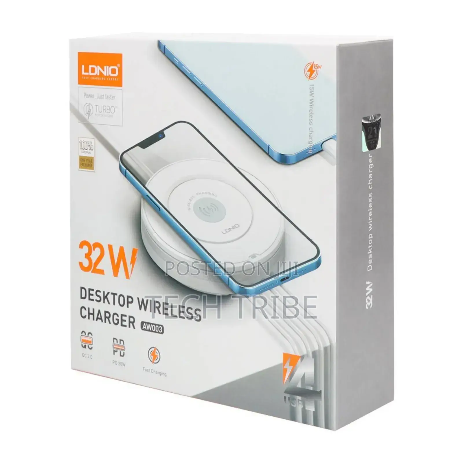 Ldnio Aw003 Wireless Charging Station 5 Devices Wireless Turbo Fast