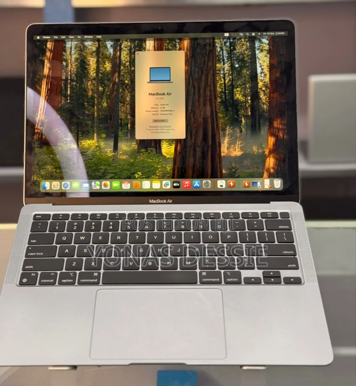 New Laptop Apple MacBook Air 2020 M1 8GB SSD 256GB