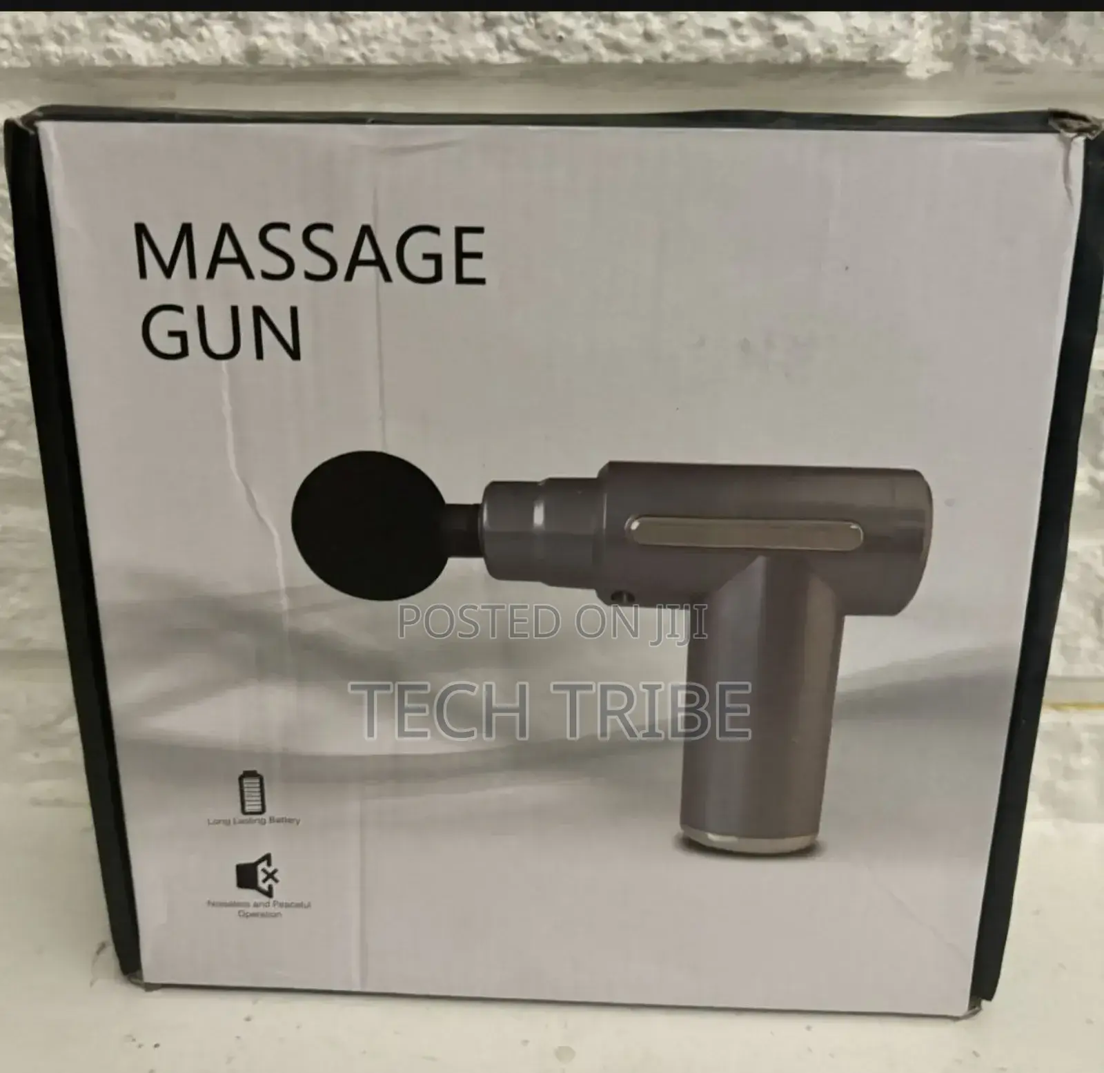 Compact Percussion Massage Gun Long Lasting Instant Muscle Relief