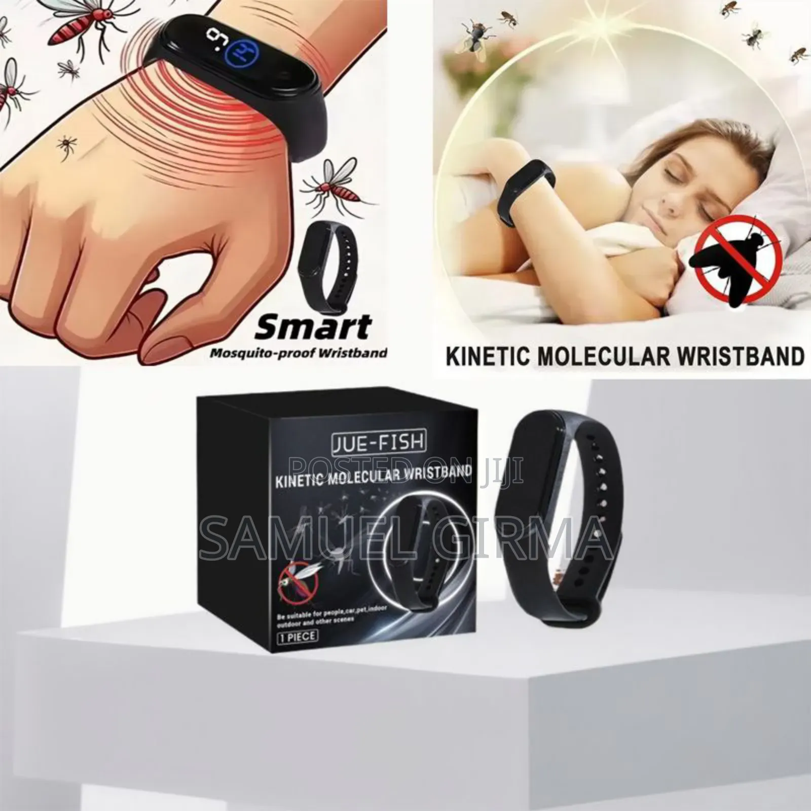 Jue Fish Kinetic Molecular Wristband