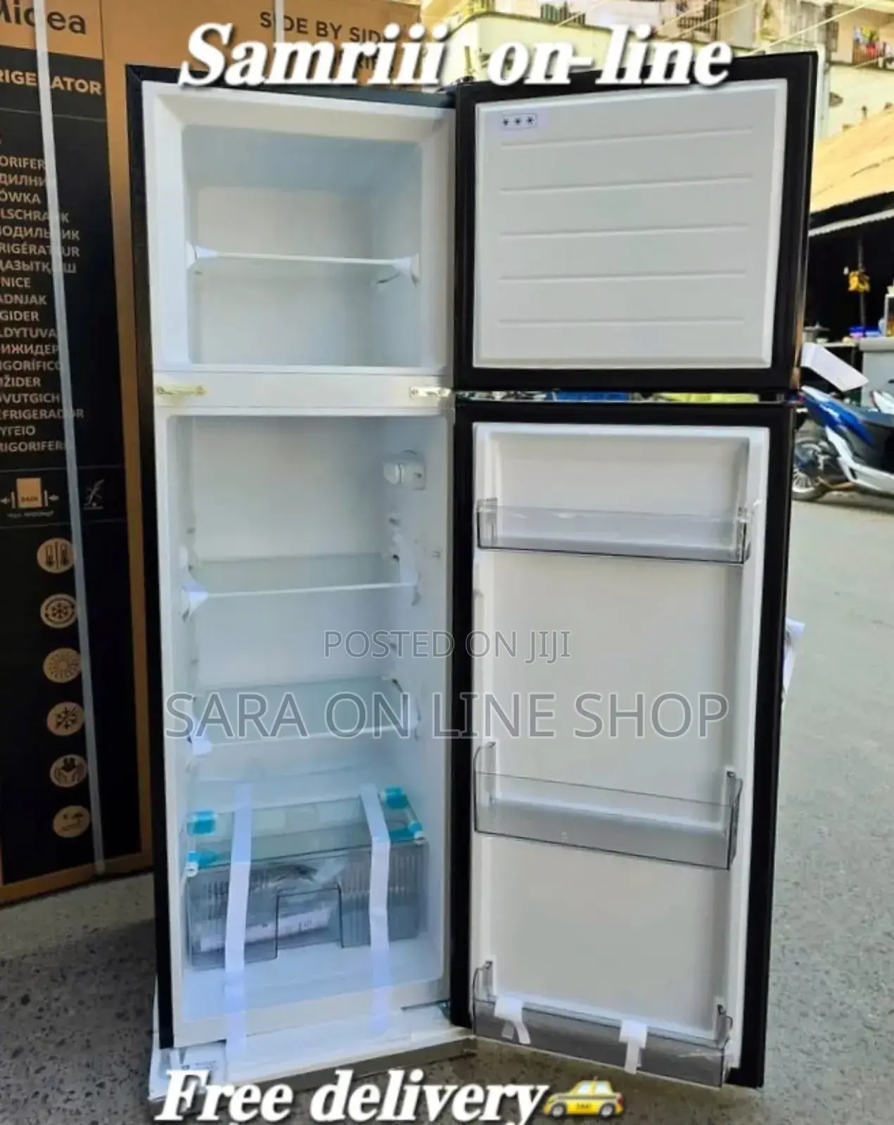 ◈Midea 346liters Refrigerator 10 Years Warranty Free Delivery
