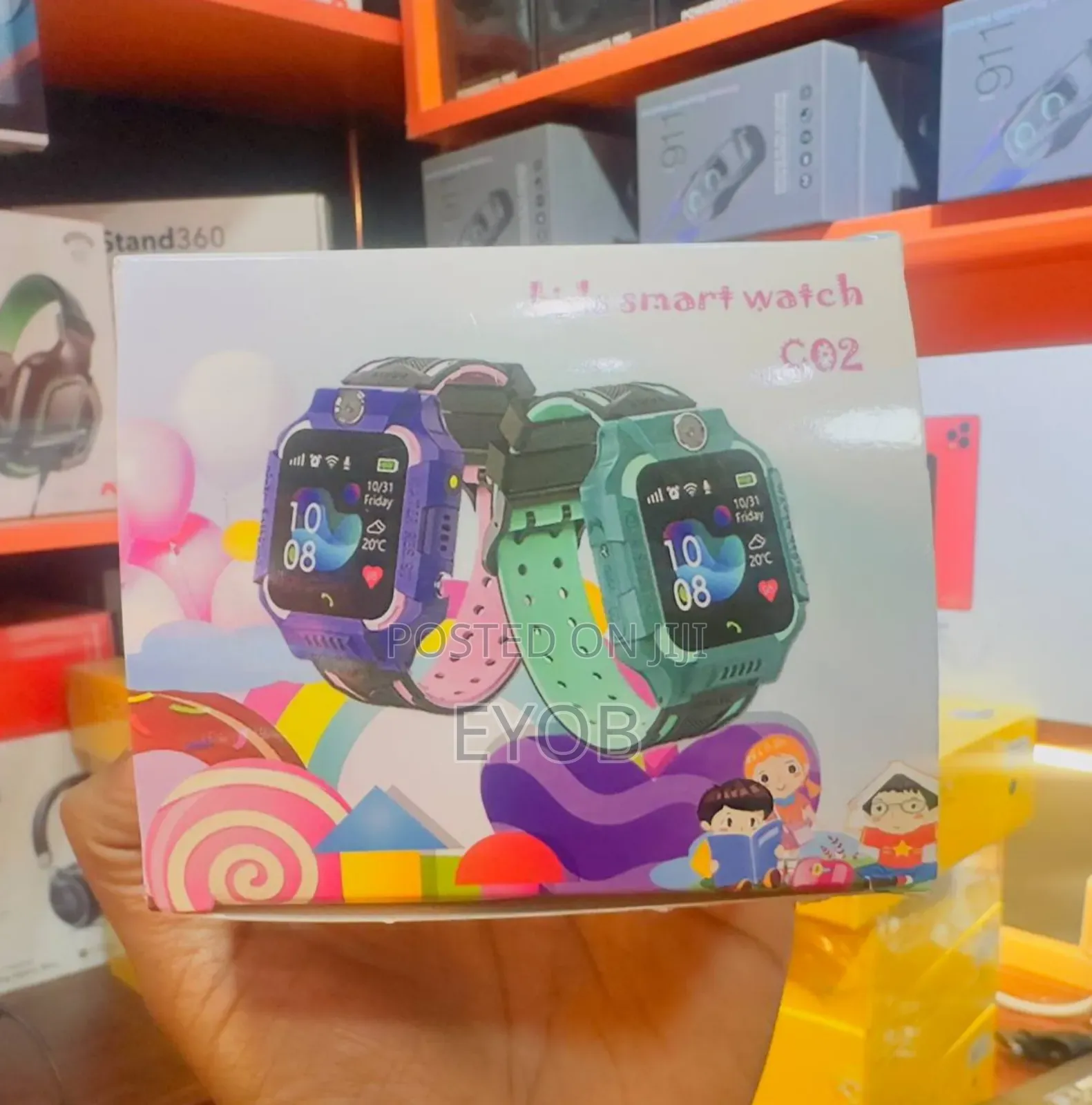 Kids Smart Watch 
Accept Sim Card