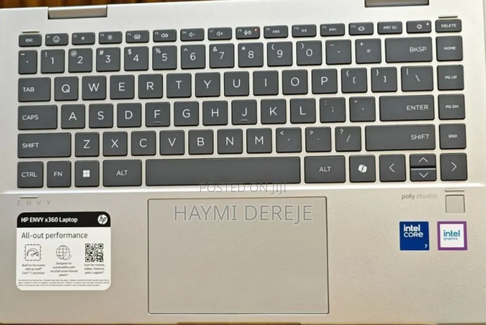 New Laptop HP Envy X360 16GB Intel Core I7 SSD 1T