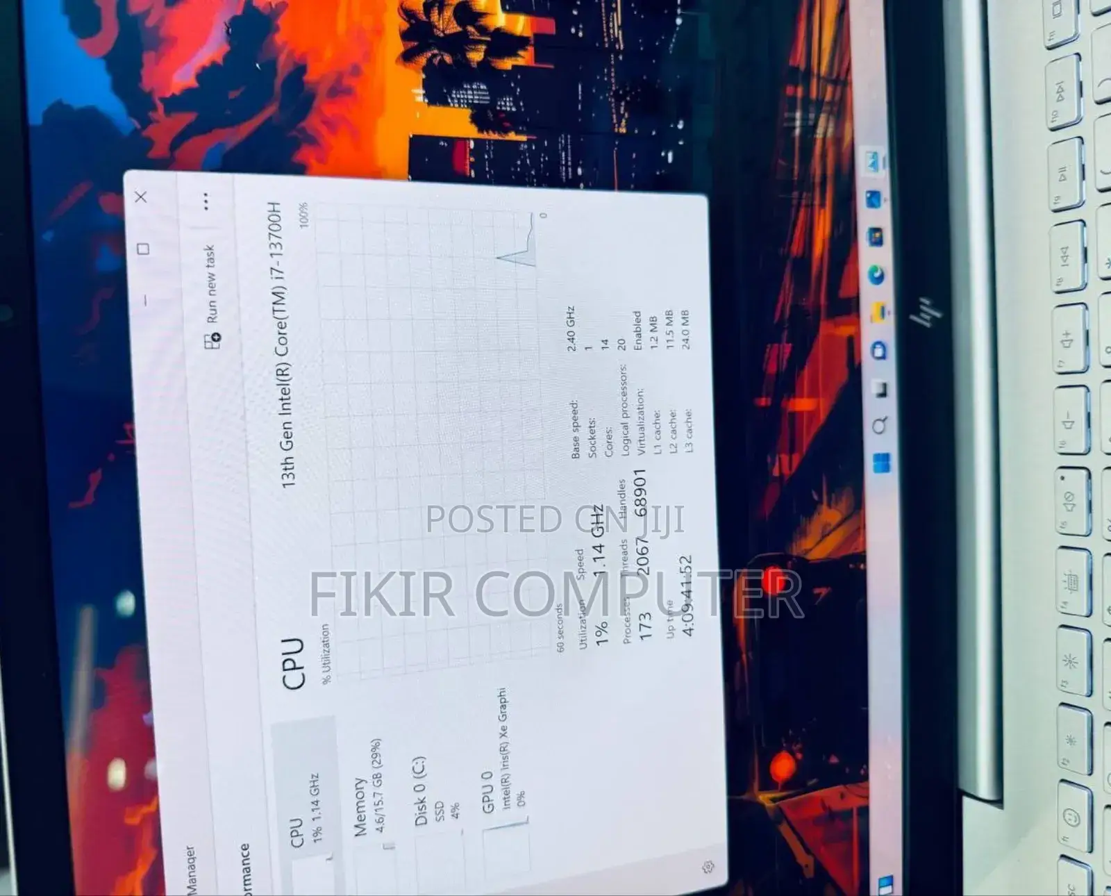 New Laptop HP Pavilion 15 16GB Intel Core I7 SSD 1T