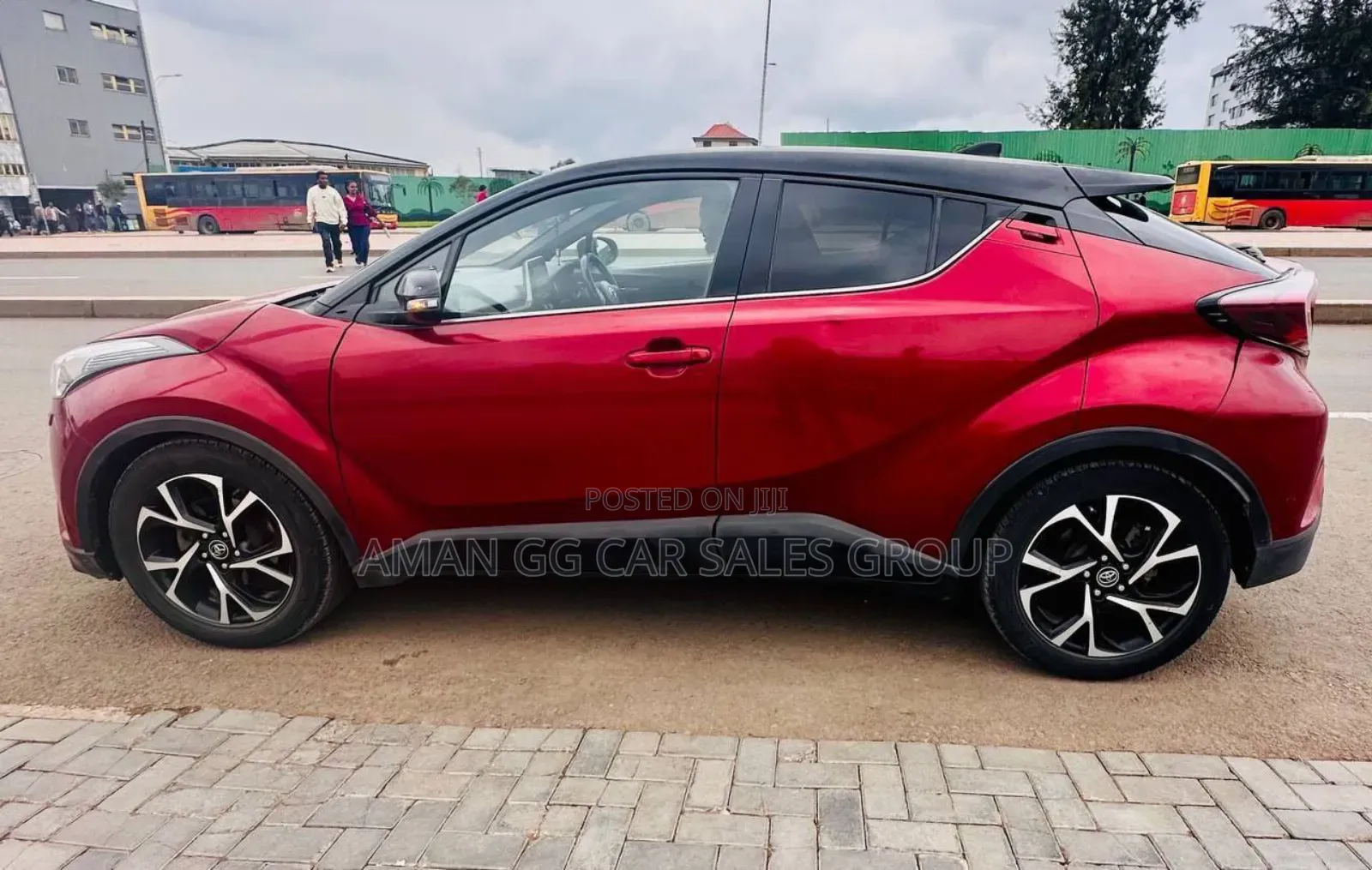 Toyota C-HR 2017 Red
