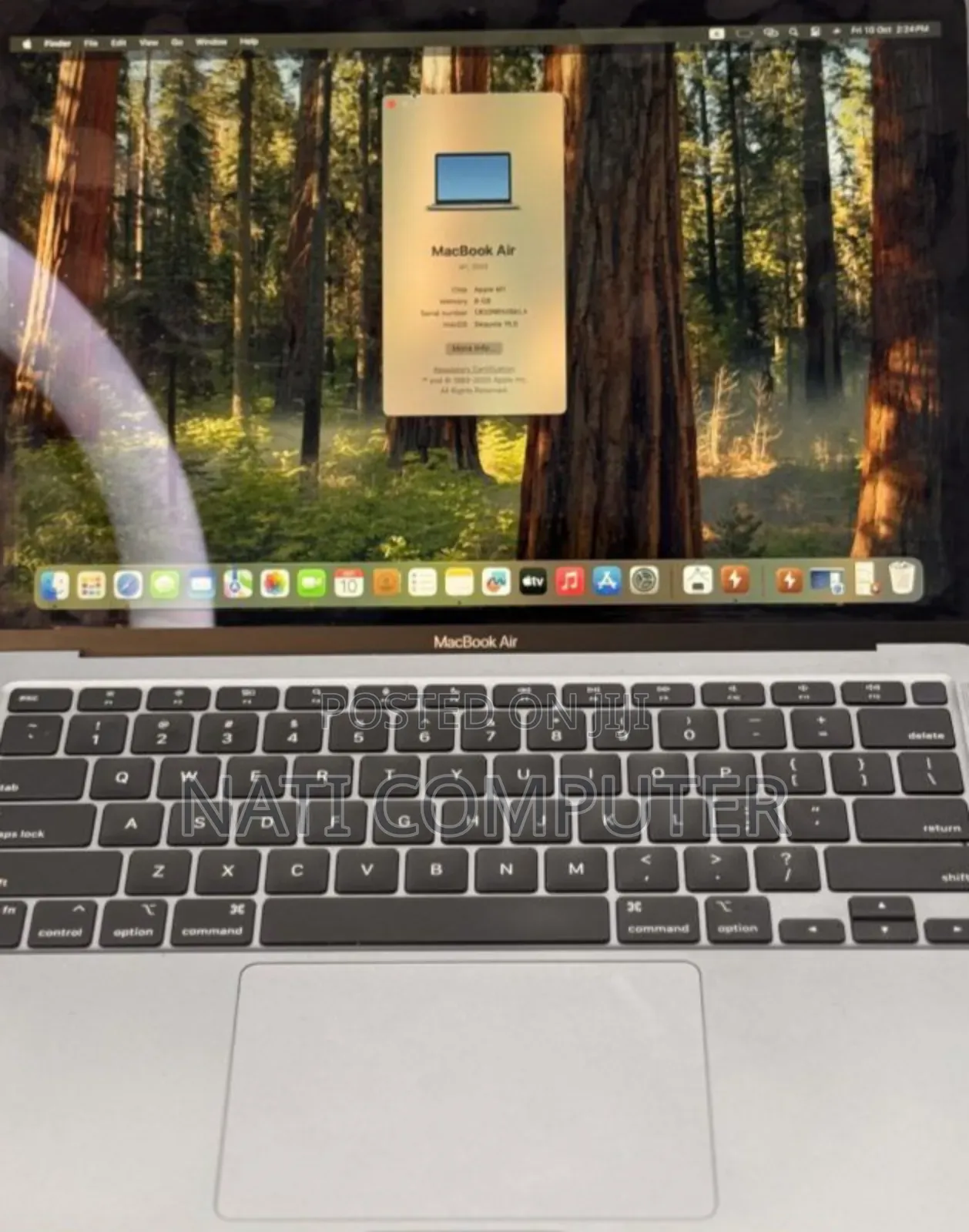 New Laptop Apple MacBook Pro M1 8GB Intel Core I7 SSD 256GB