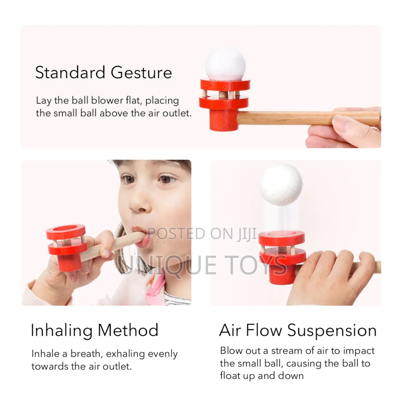 Floating Ball Game – Fun Lung Exercise Toy for Kids