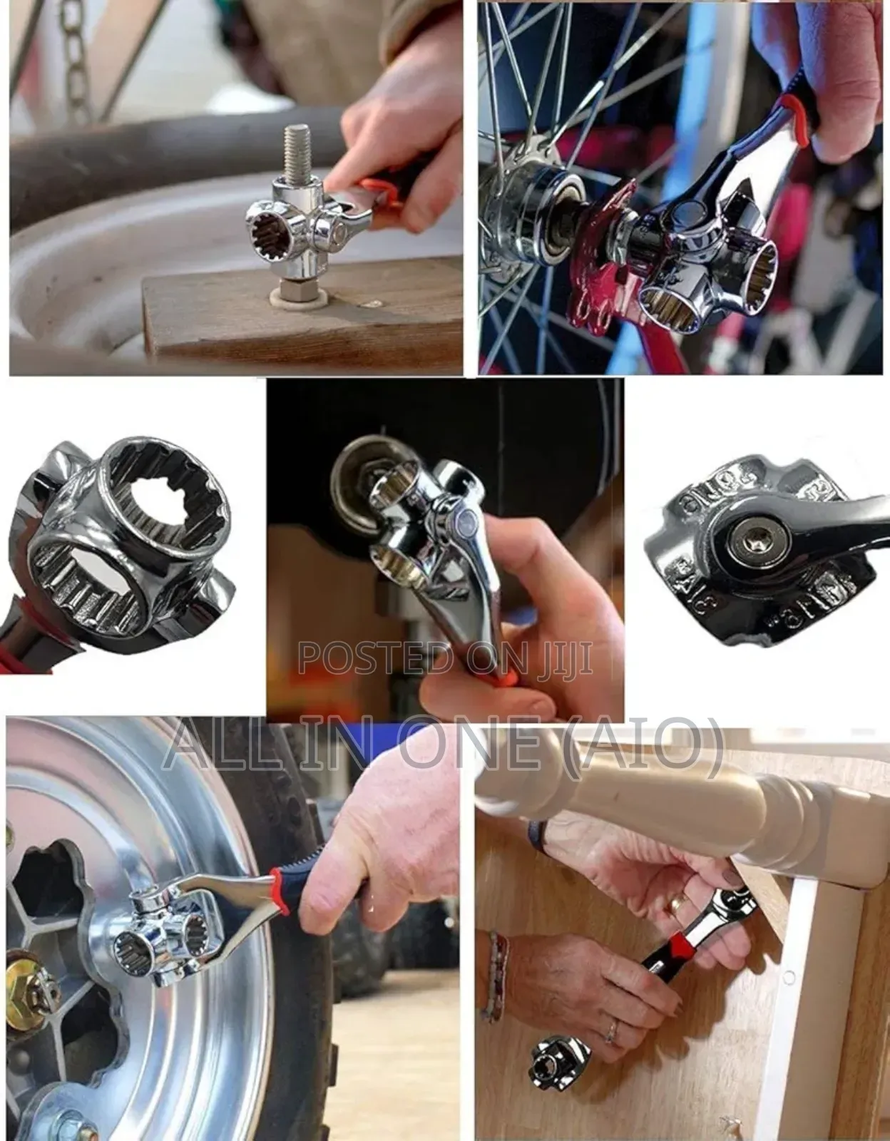 Multifunctional Universal Socket Wrench