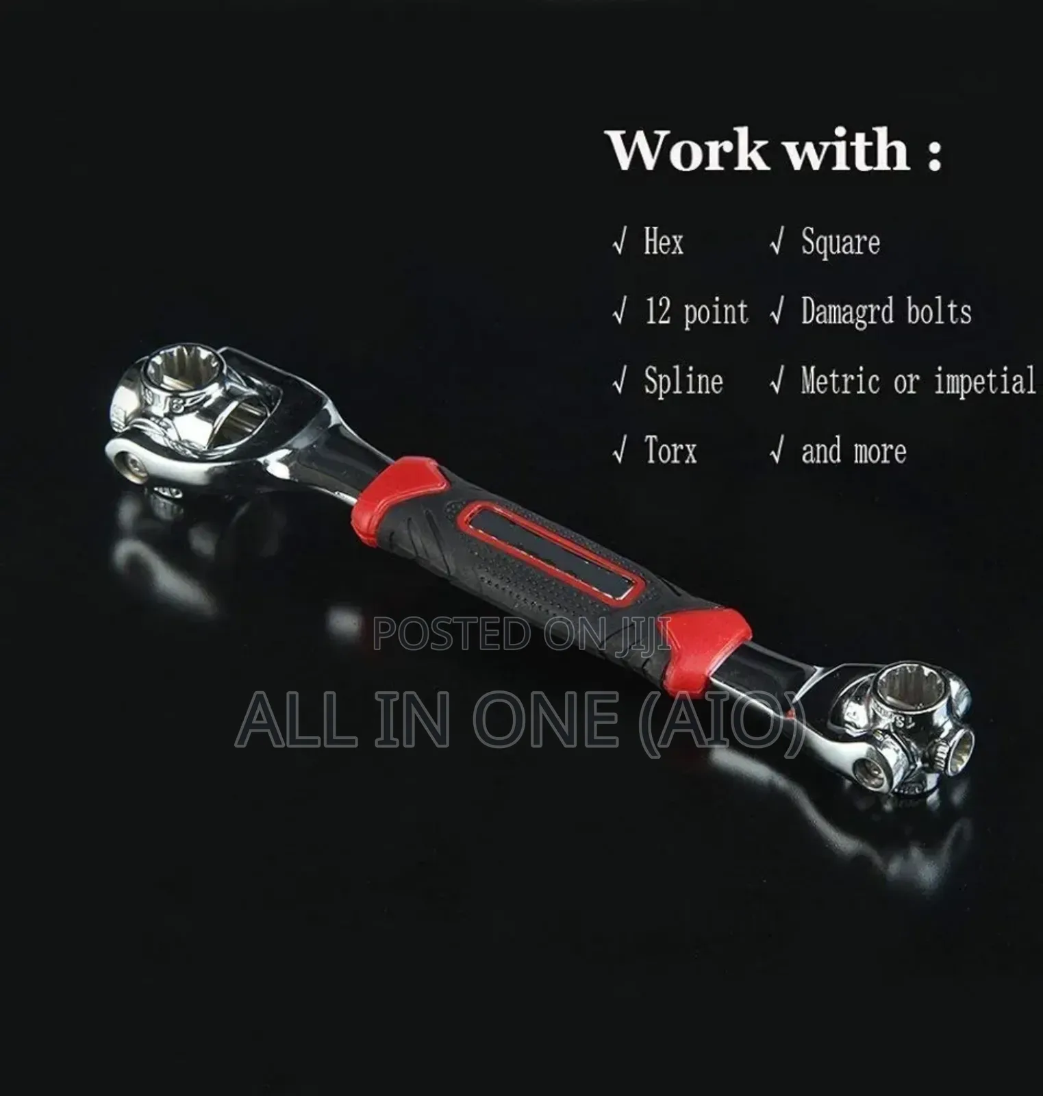 Multifunctional Universal Socket Wrench
