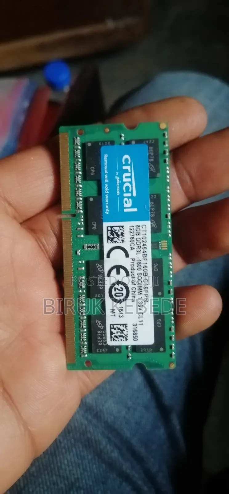 8gb Ddr3l Laptop Ram
