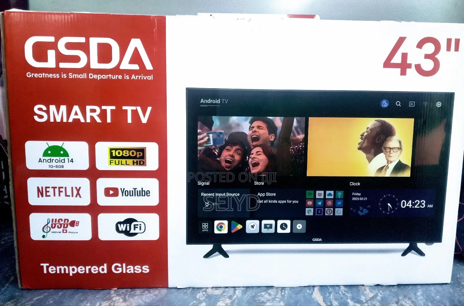 Gsda Tv 43 Inch Smart