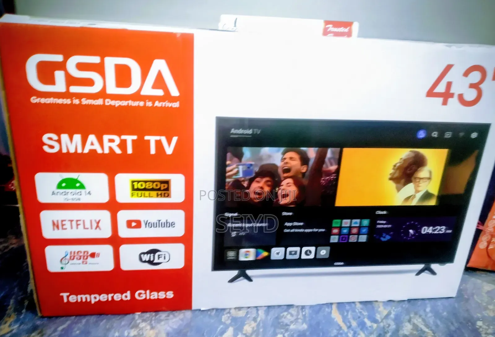 Gsda Tv 43 Inch Smart