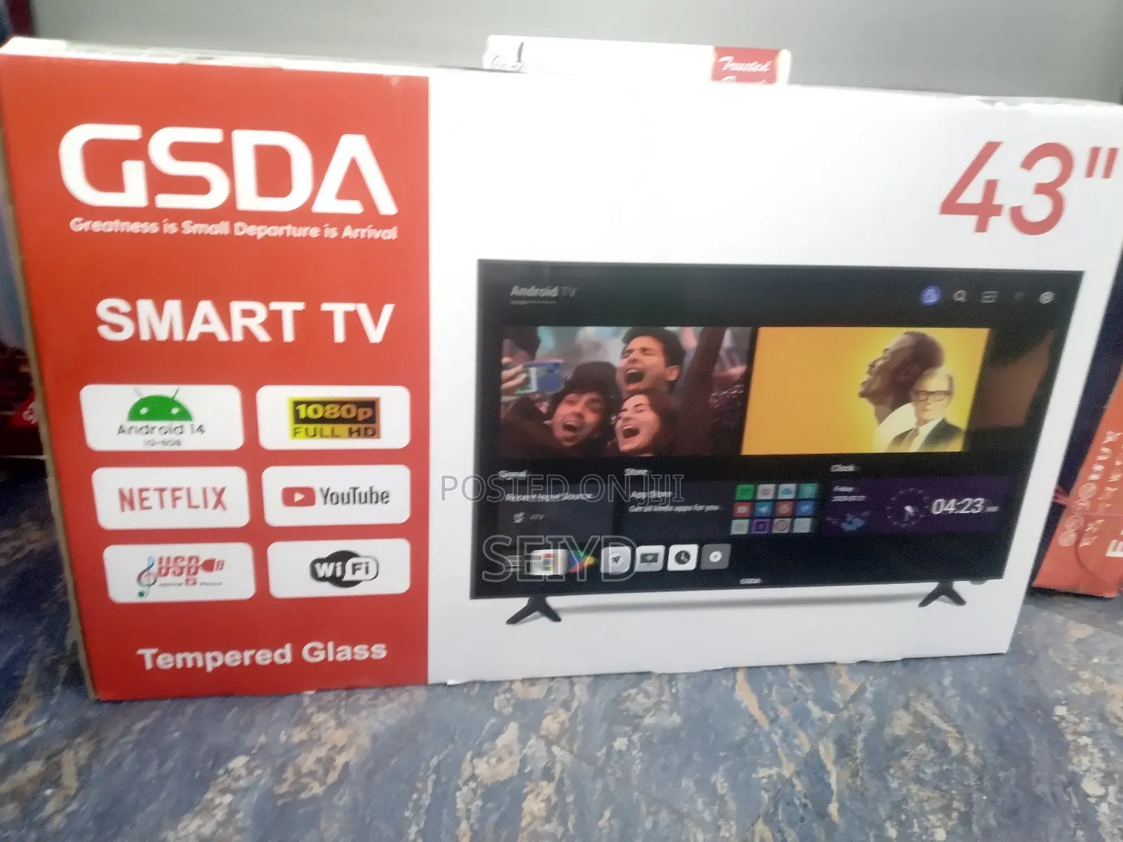 Gsda Tv 43 Inch Smart
