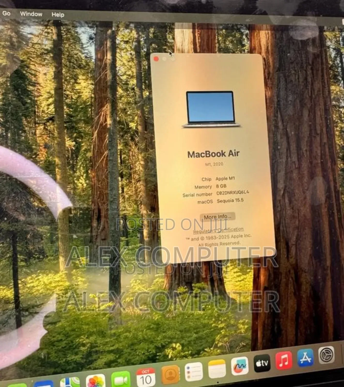 New Laptop Apple MacBook Air 2020 M1 8GB Apple M1 SSD 256GB