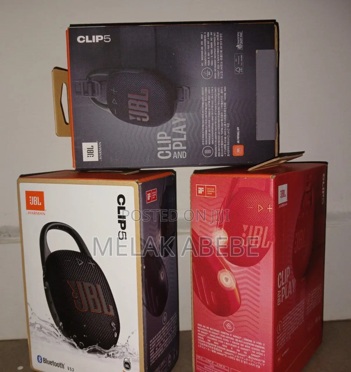 JBL Clip5 Portable Speaker