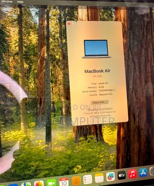 New Laptop Apple MacBook Air 2020 M1 8GB Apple M1 SSD 256GB