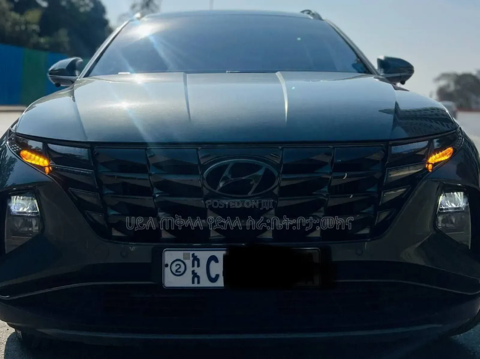 Hyundai Tucson Hybrid 2024 Matt Black