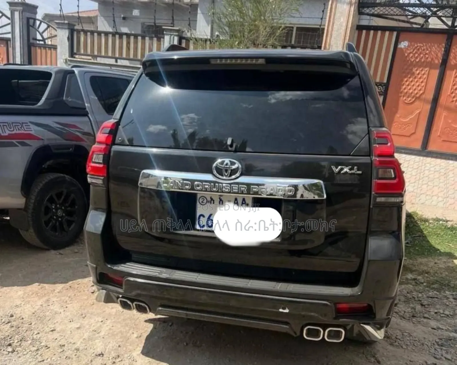 Toyota Land Cruiser Prado 2022 Matt Black