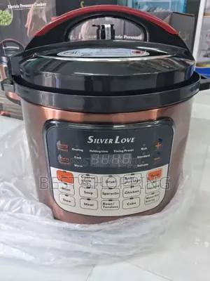 Silver Love 8 Liter Electric Pressure Cooker
