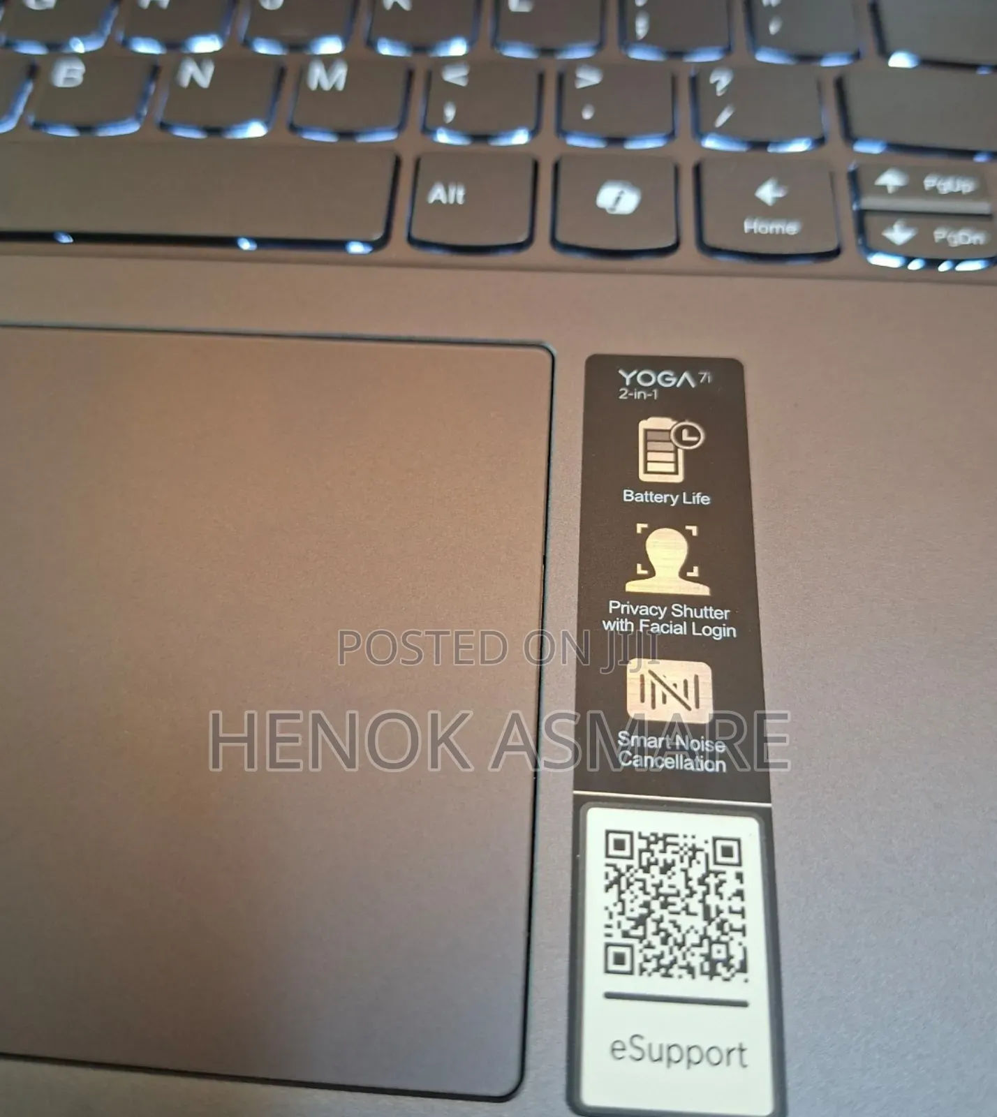 New Laptop Lenovo Yoga 7i 16GB Intel Core Ultra 7 SSD 1T