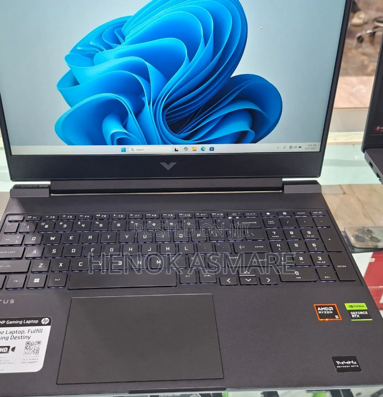 New Laptop HP Victus 15 32GB AMD Ryzen 5 SSD 1T