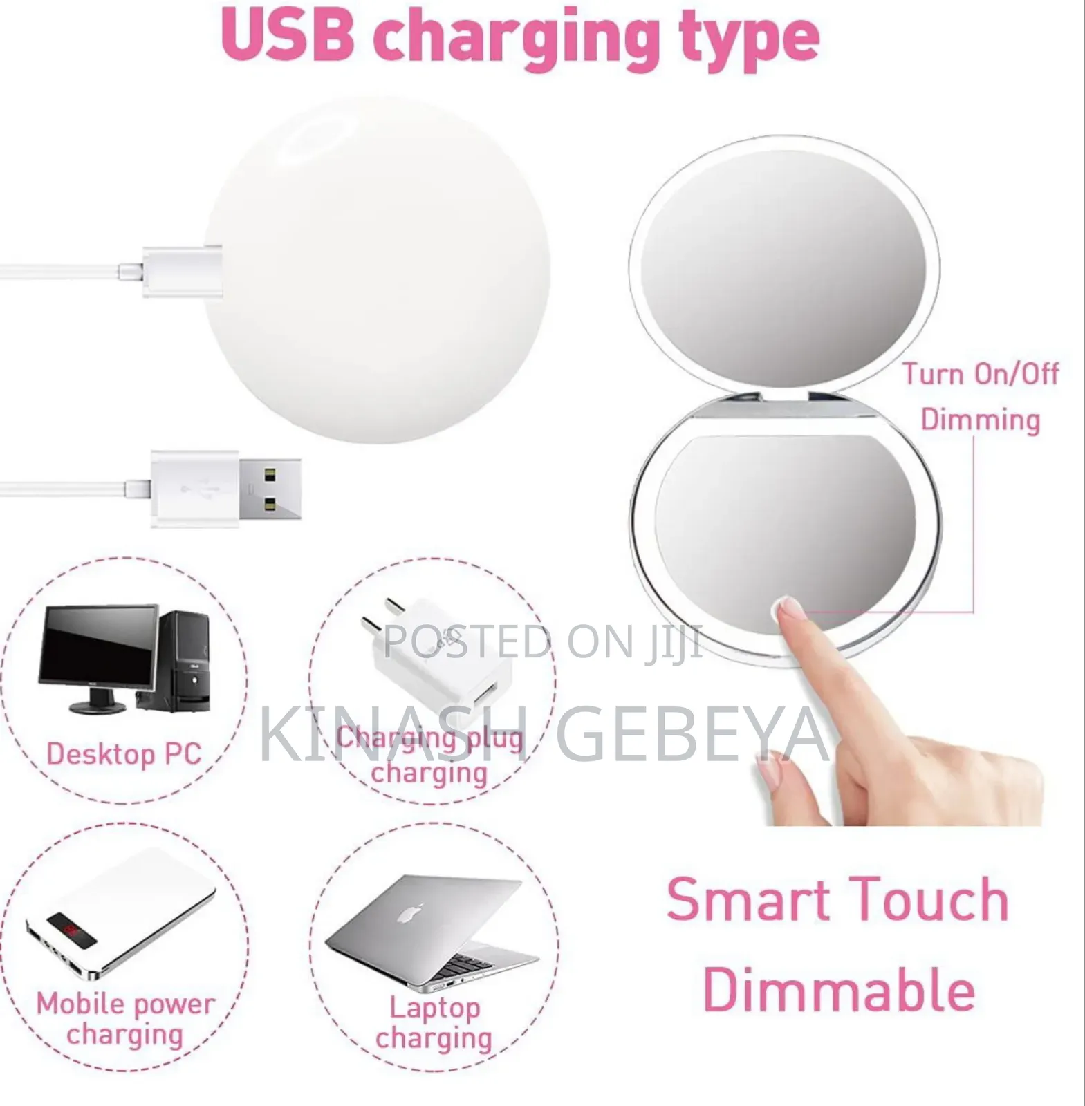 Mini Led Make Up Mirror