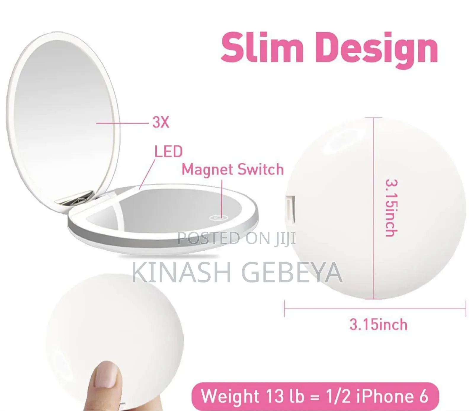 Mini Led Make Up Mirror