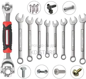 Multifunctional Universal Socket Wrench